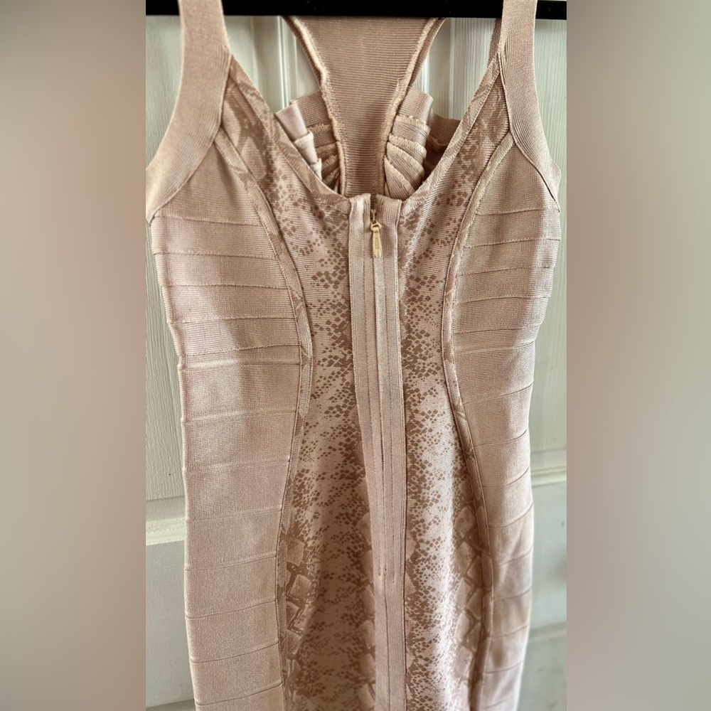 FOREVER UNIQUE Bandage Viper Snake Print Dress, Size 2 - Picture 12 of 15